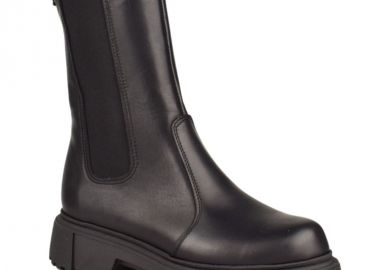 Γυναικεία Μποτάκια | Δερμάτινα | Υφαντίδης | 101202 | Μαύρο - Υφαντίδης - 